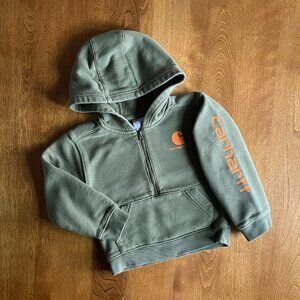 Carhartt green hoodie 3T